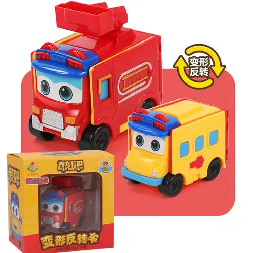 Interactive Transforming Robot Cars - Durable Fun for Creative Kids