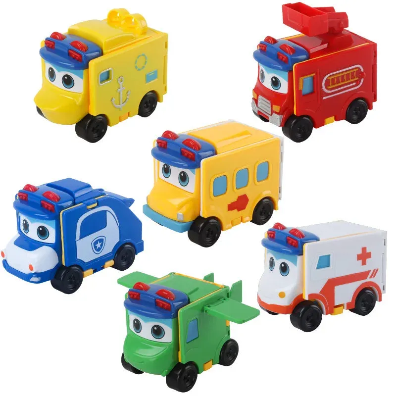 Interactive Transforming Robot Cars - Durable Fun for Creative Kids