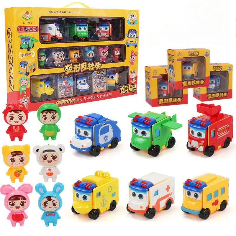 Interactive Transforming Robot Cars - Durable Fun for Creative Kids