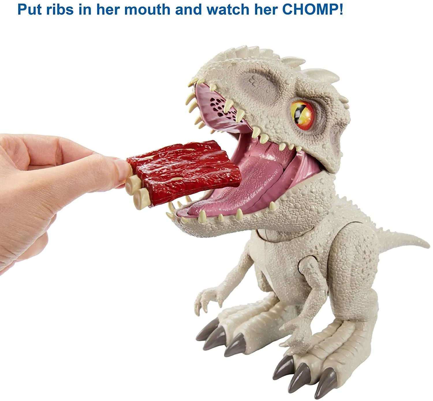Jurassic World Camp Cretaceous Isla Nublar Feeding Frenzy Indominus Rex With Lights And Sounds