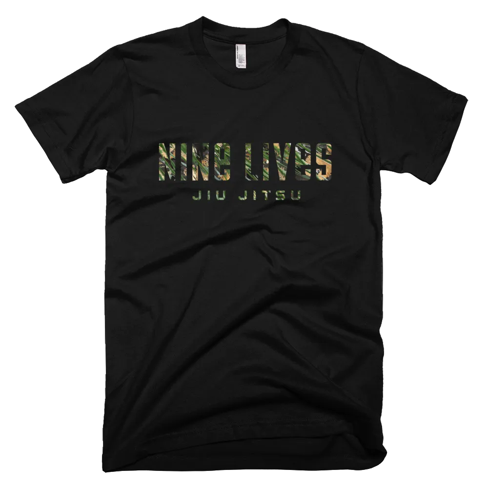 Log Pine Camo Tee - Black