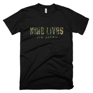 Log Pine Camo Tee - Black
