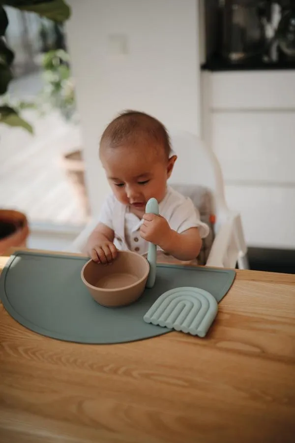 Mushie Silicone Suction Bowl - Blush