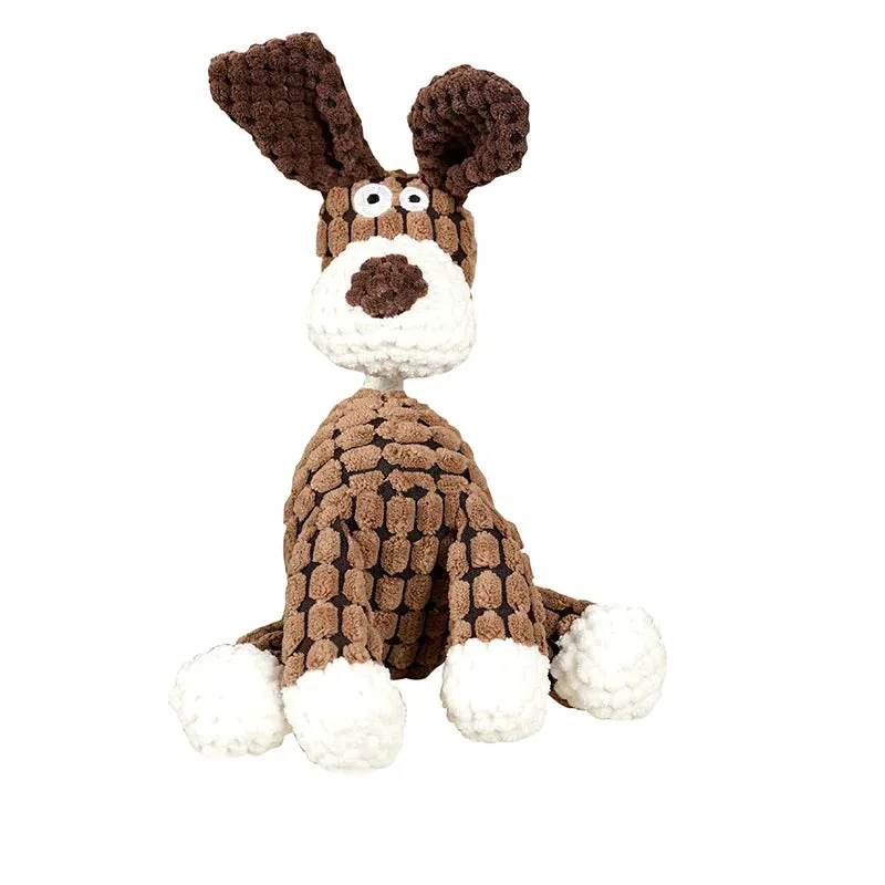 New Fun Plush Vocal Dog Toy – Durable Chew Toy for Intense Chewing & Interactive Play