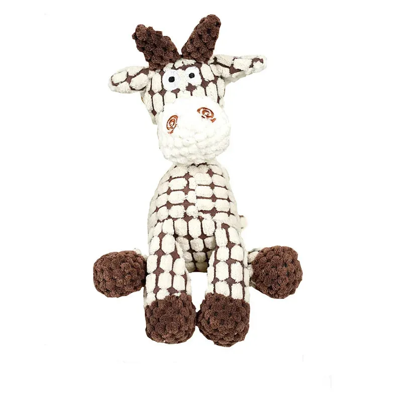 New Fun Plush Vocal Dog Toy – Durable Chew Toy for Intense Chewing & Interactive Play