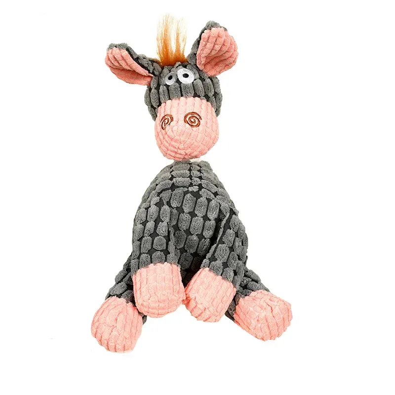 New Fun Plush Vocal Dog Toy – Durable Chew Toy for Intense Chewing & Interactive Play