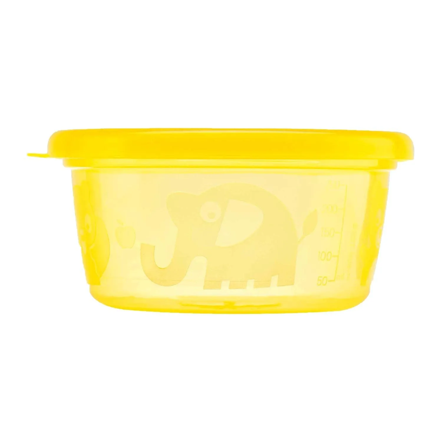 Nuby Bowl With Flat Lid, 6 Pieces
