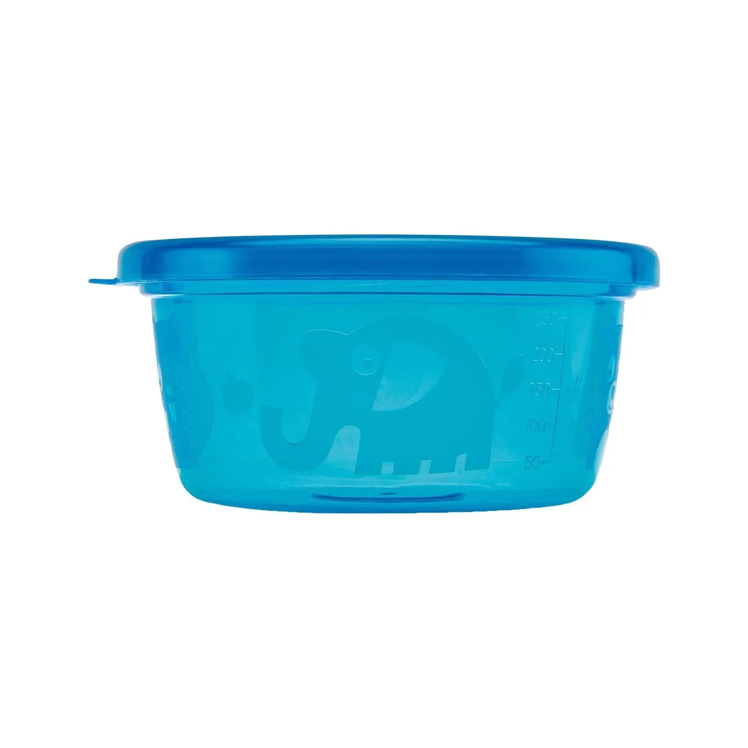 Nuby Bowl With Flat Lid, 6 Pieces