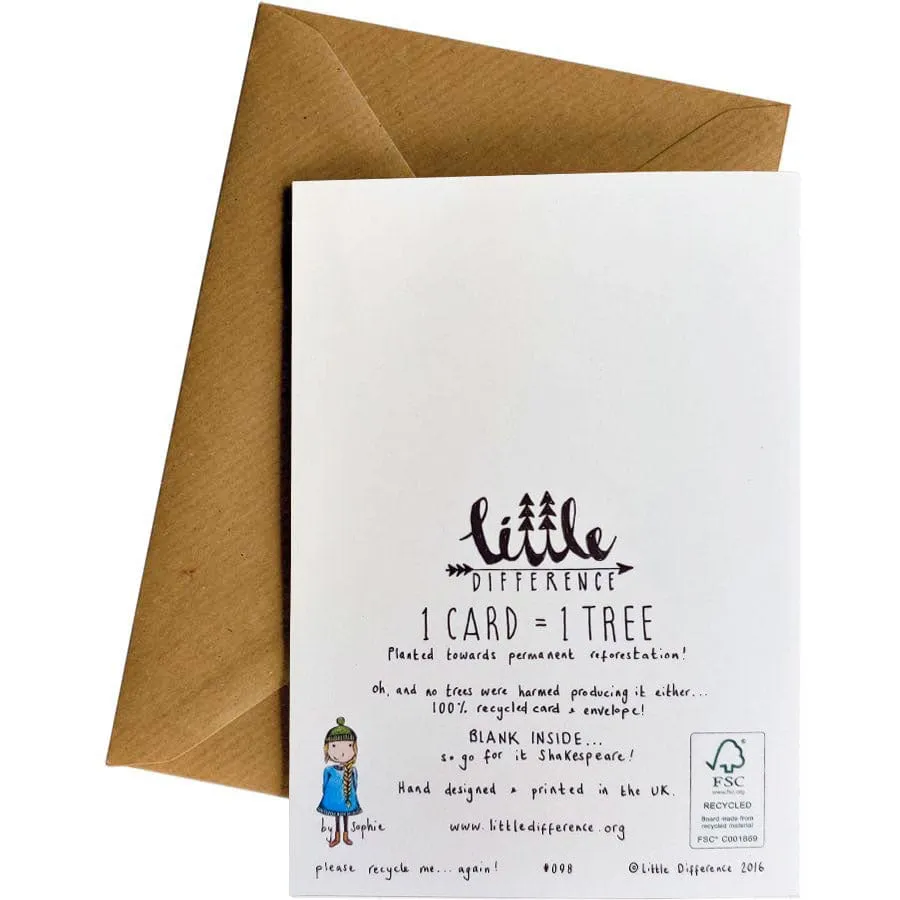 One In A Gazillion Happy Birthday- Greeting Card