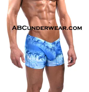Palm Trees Short Swimsuit