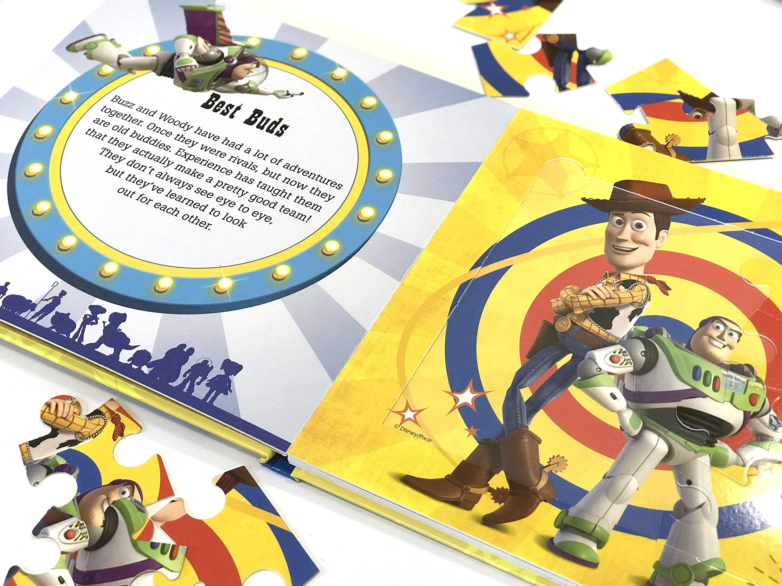 Phidal Disney Pixar Toy Story 4 My First Puzzle Book - English