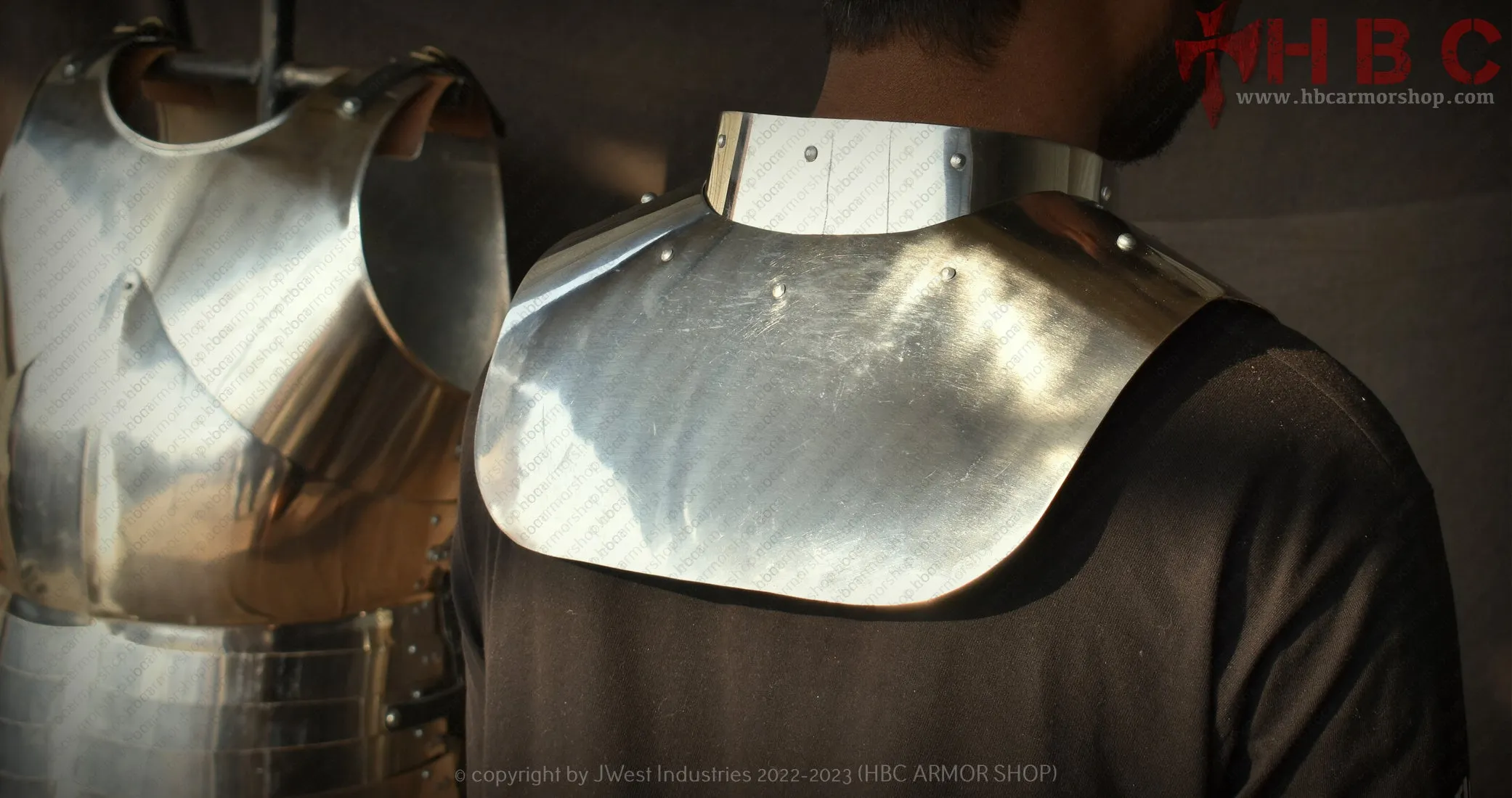 Plate gorget Neck/Spine protection
