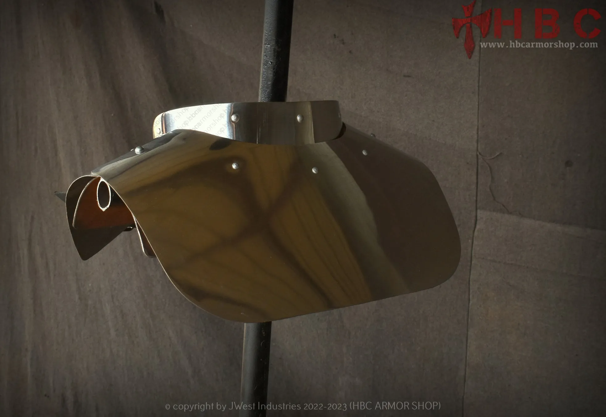Plate gorget Neck/Spine protection