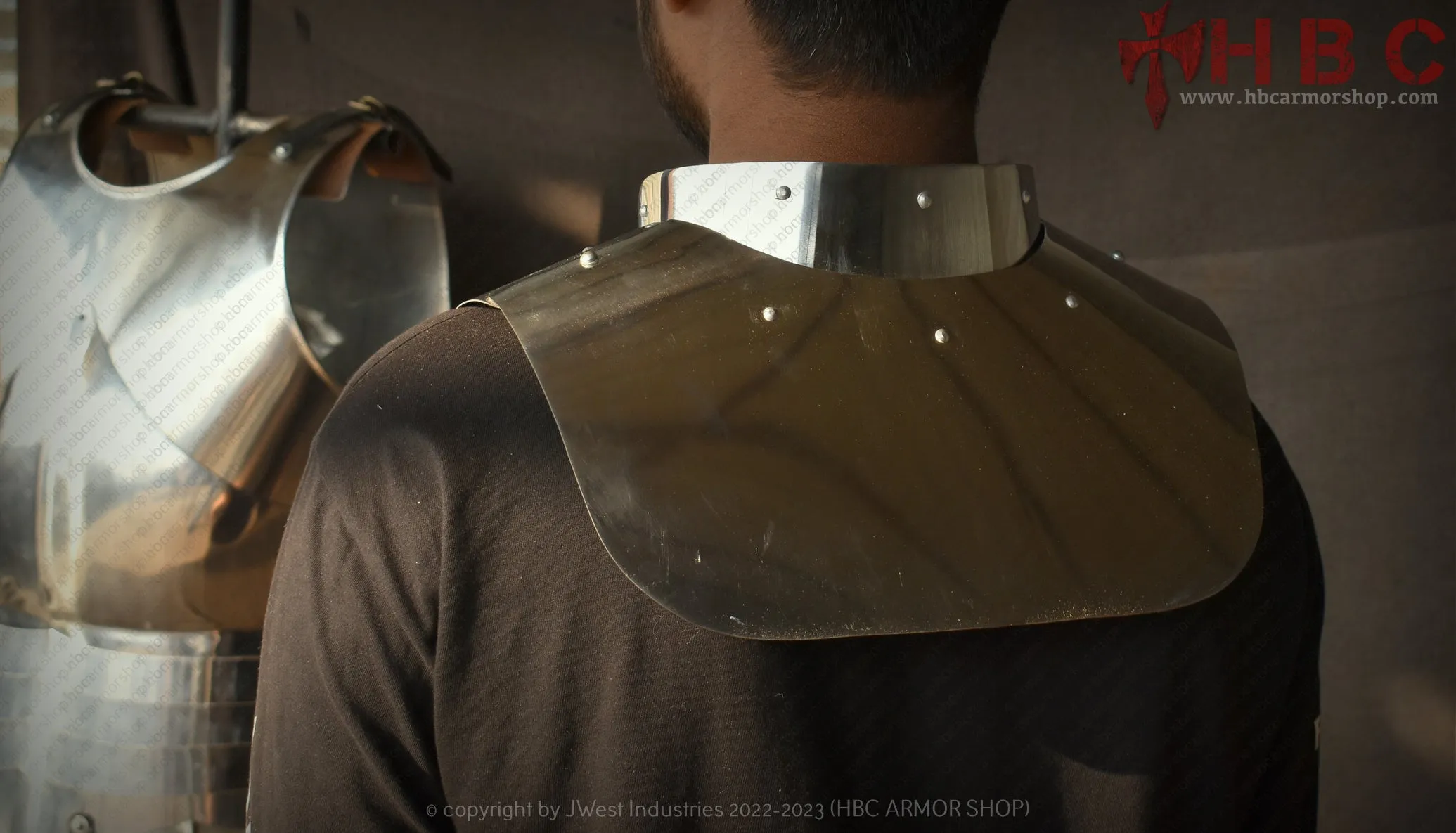 Plate gorget Neck/Spine protection