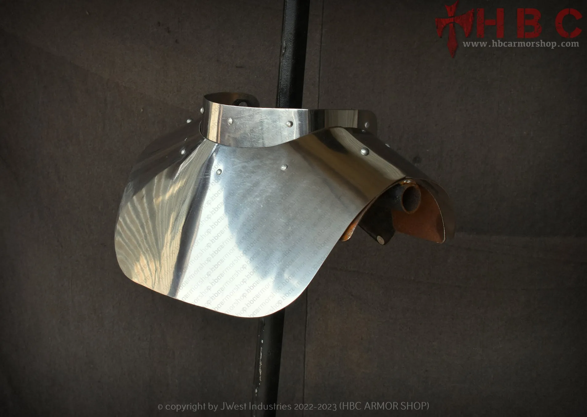 Plate gorget Neck/Spine protection