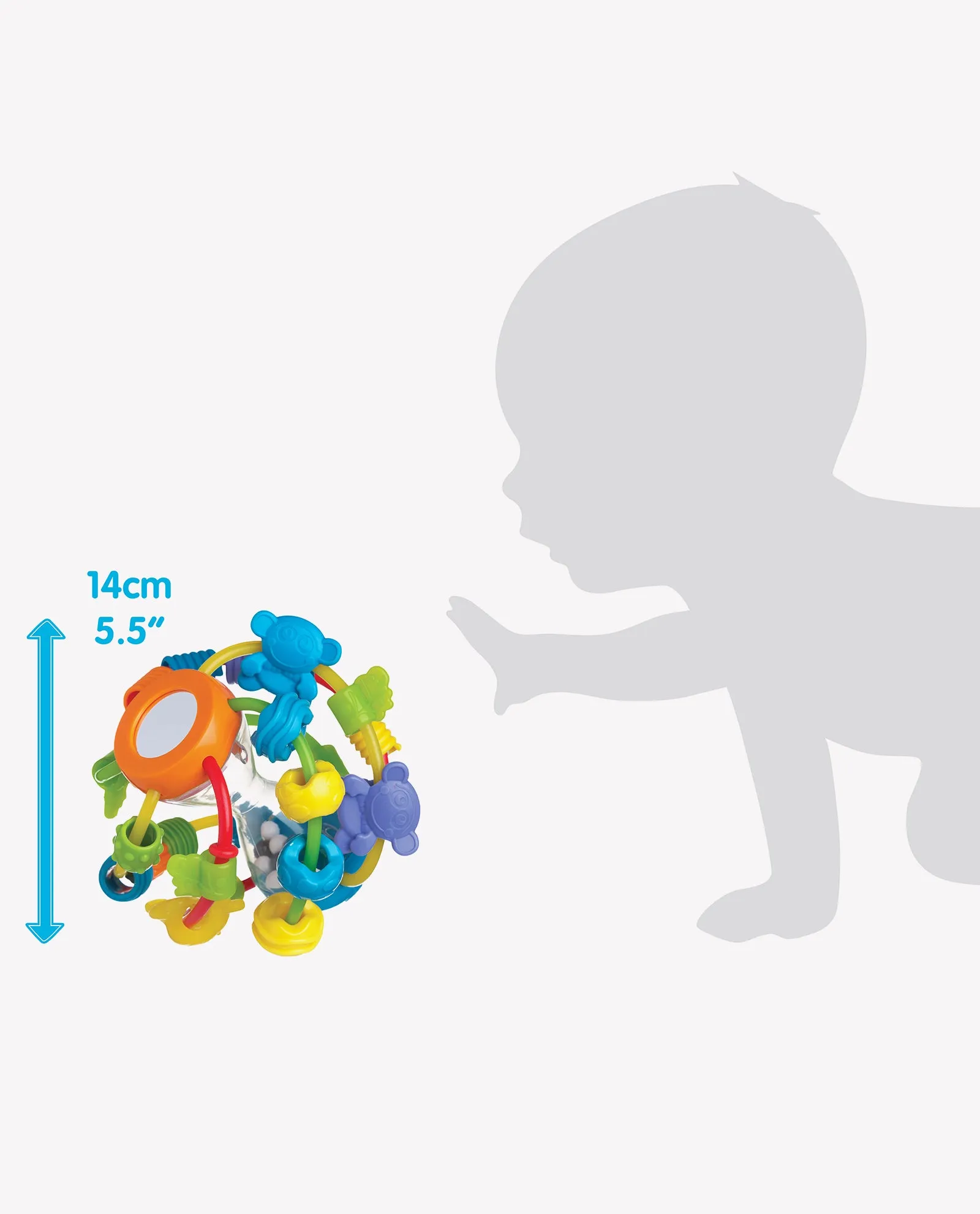 Playgro Play & Learn Ball 6m 