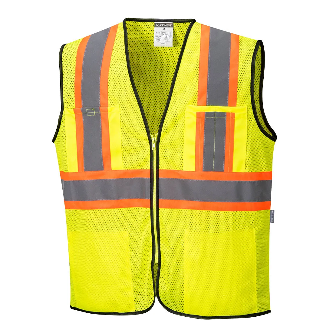 Portwest Frisco Contrast Hi-Vis Vest US381