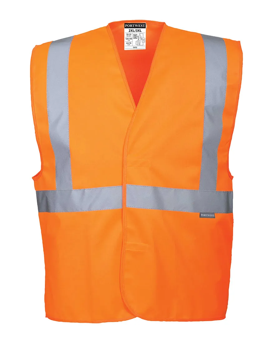 Portwest Hi-Vis 1 Band Vest C472