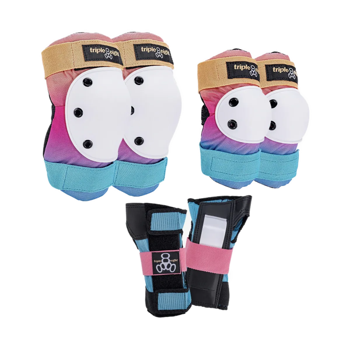 Protective Gear (Skate) - T8 - Saver High Impact 3 pack - Sunset
