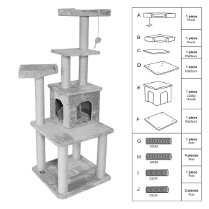 Replacement Parts for Casita Cat Tree 64"
