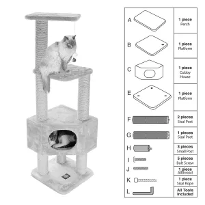 Replacement Parts for Cat Tree 52"
