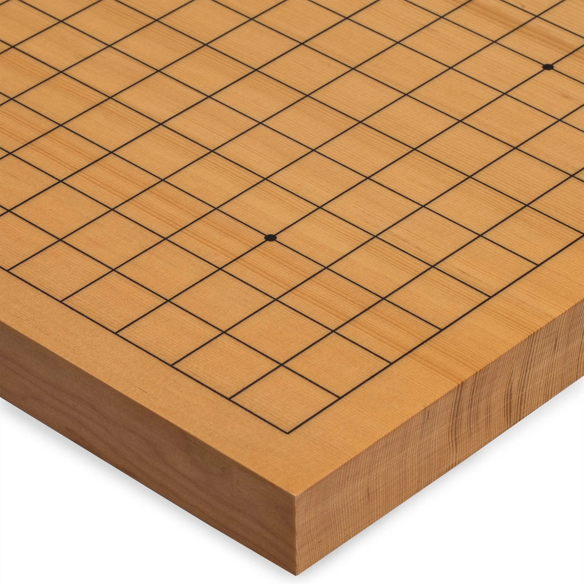 Shin Kaya 1.2" Go Board w/ Double Convex Yunzi Stones and Burma Padauk Wood Bowls Set