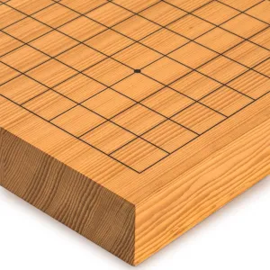 Shin Kaya 1.6-Inch Reversible 19x19 / 13x13 Go Game Board (Goban)