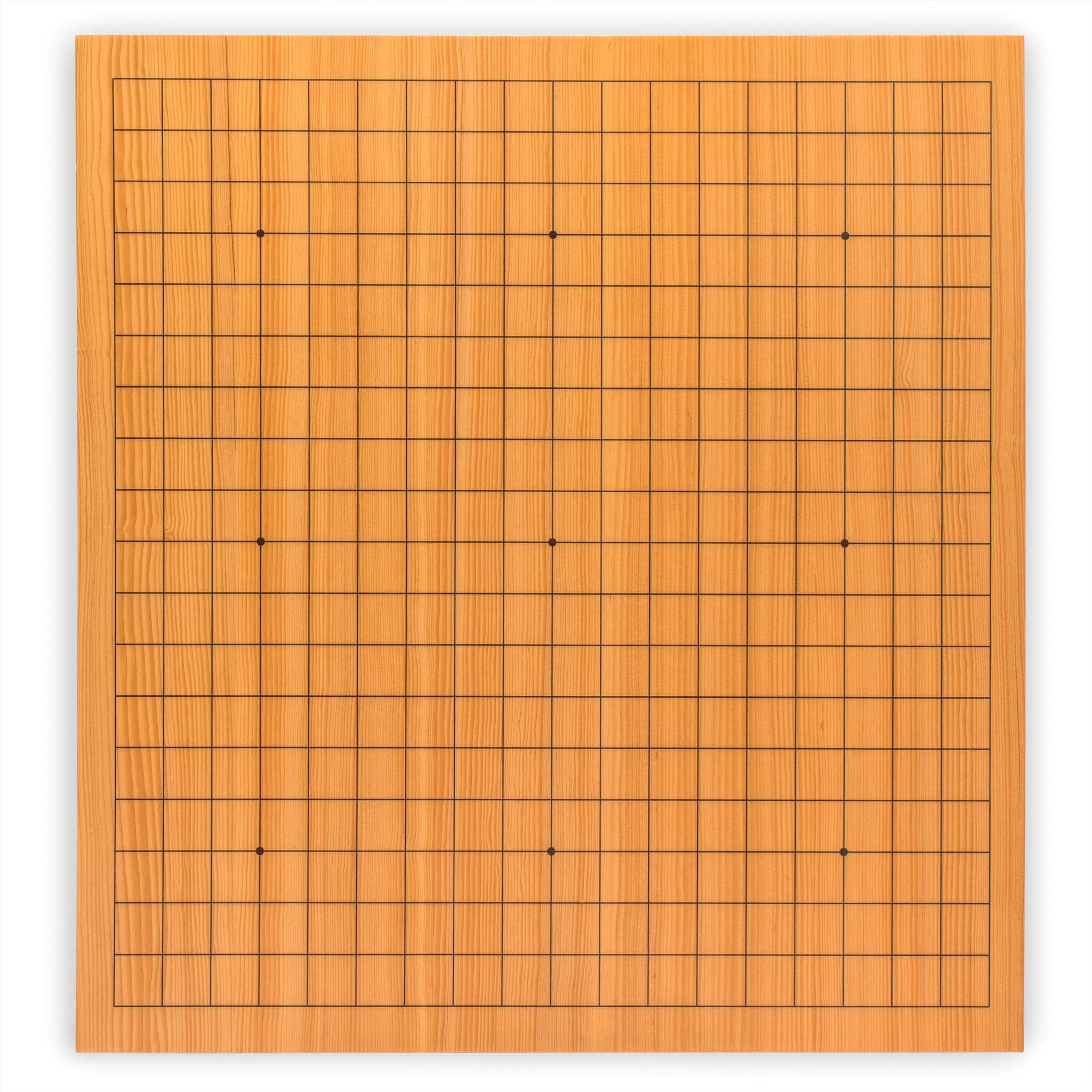 Shin Kaya 1.6-Inch Reversible 19x19 / 13x13 Go Game Board (Goban)