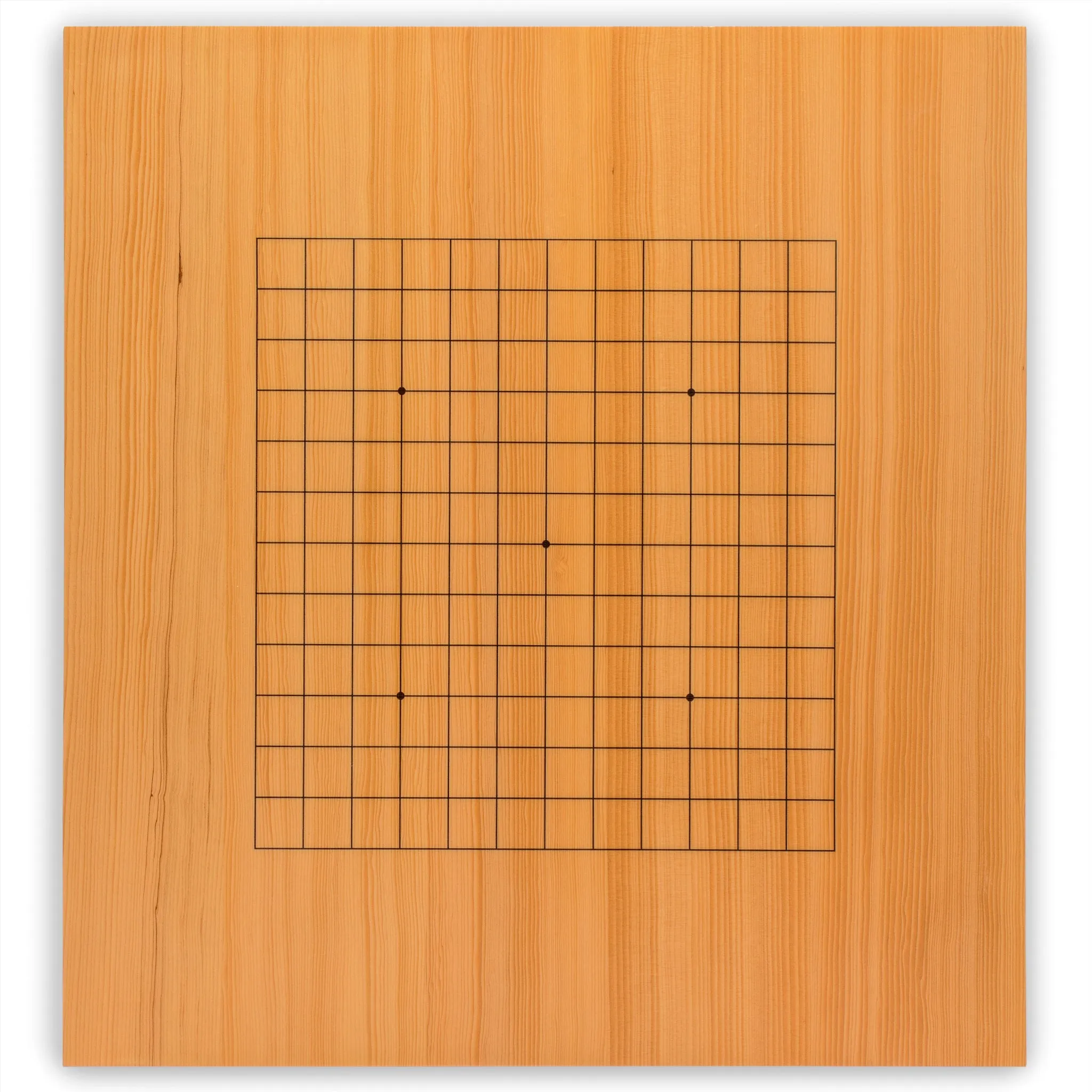 Shin Kaya 1.6-Inch Reversible 19x19 / 13x13 Go Game Board (Goban)
