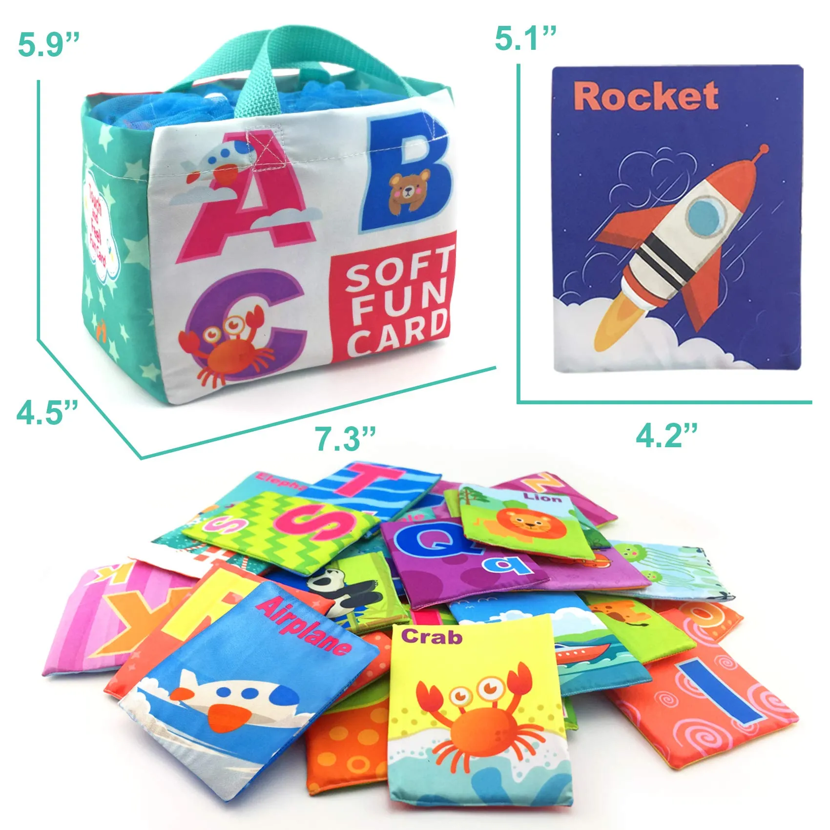SmartyCloth Alphabet Cards: Engaging Learning Tools for Early Childhood Development