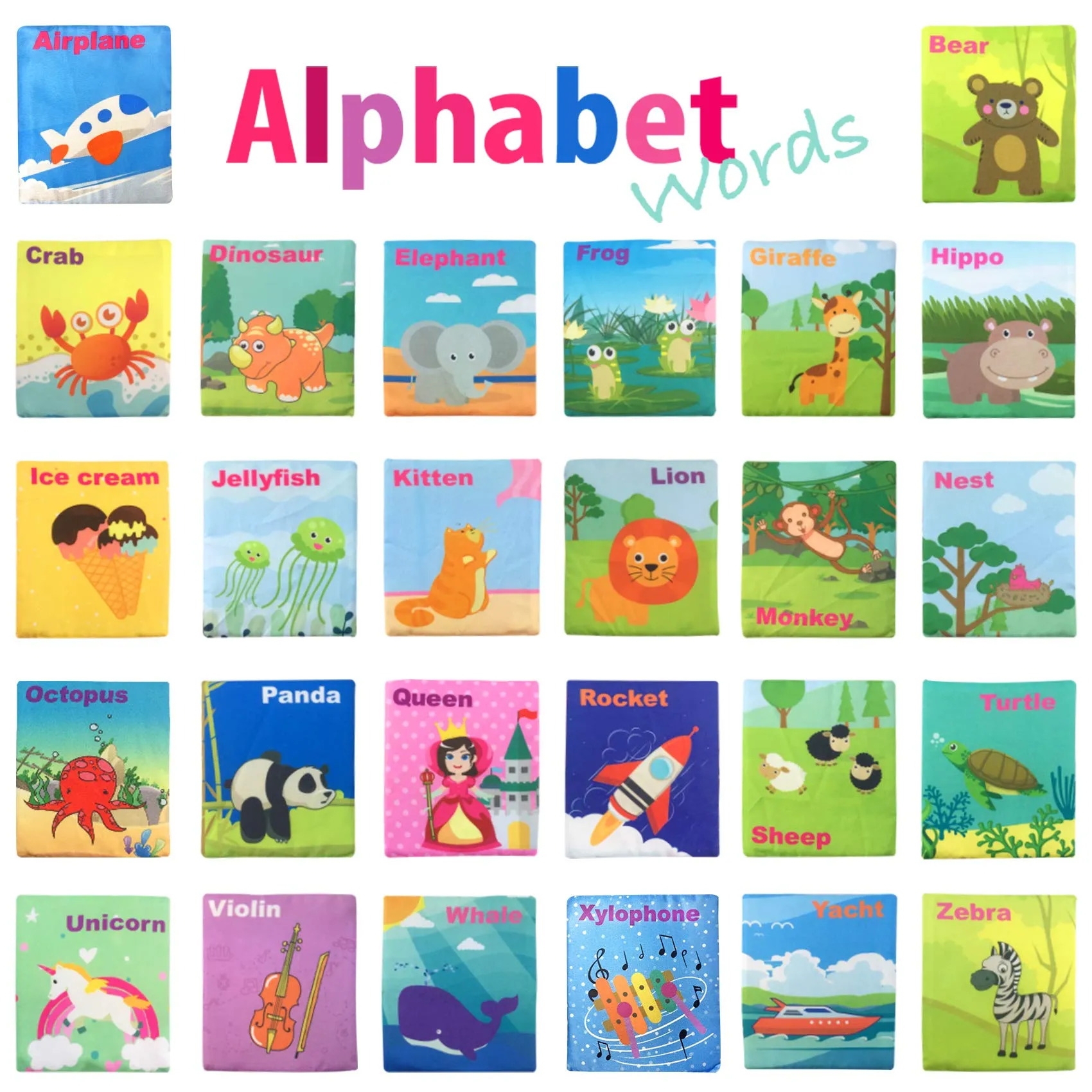 SmartyCloth Alphabet Cards: Engaging Learning Tools for Early Childhood Development