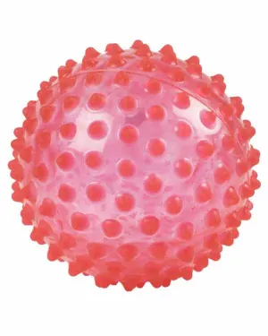 SPIKY CRYSTAL BALLRED 8"