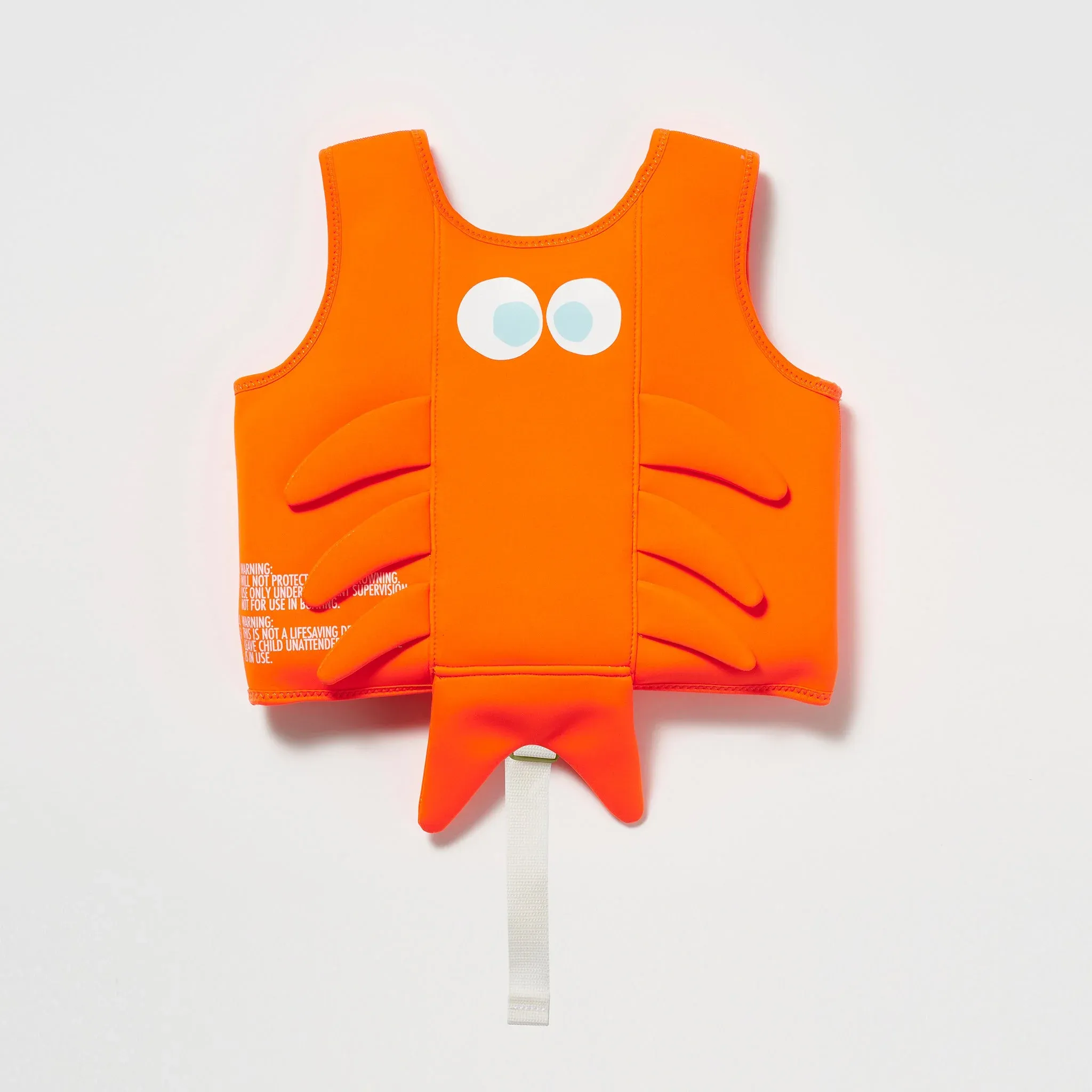 Sunnylife - Swim Vest 2-3 - Sonny the Sea Creature Neon Orange