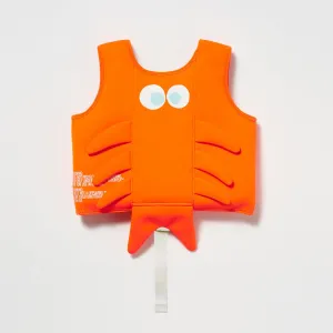 Sunnylife - Swim Vest 2-3 - Sonny the Sea Creature Neon Orange