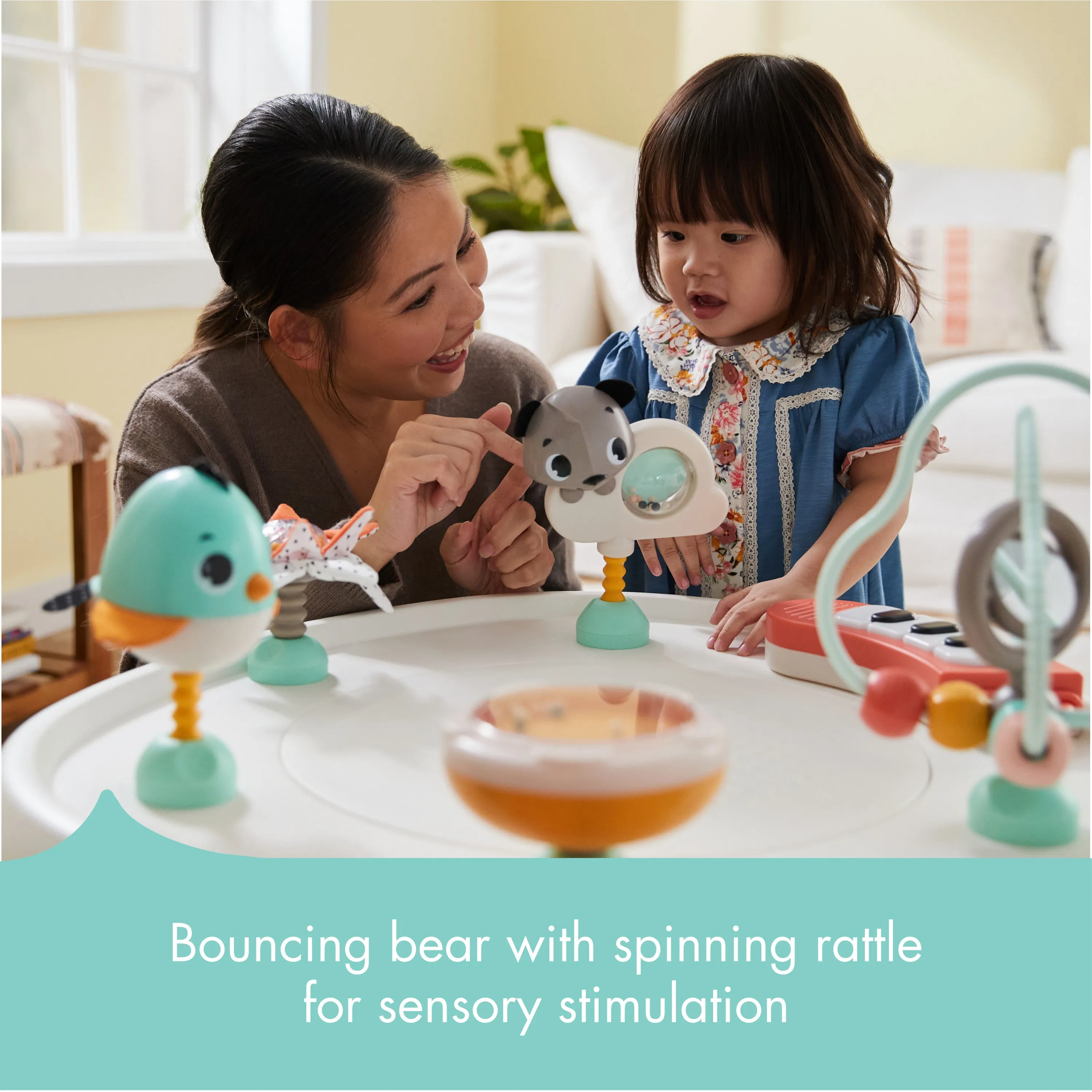 Tiny Love 5-in-1 Here I Grow Stationary Activity Center