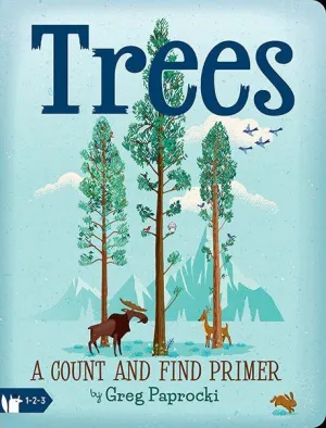 trees - a count and find primer board book