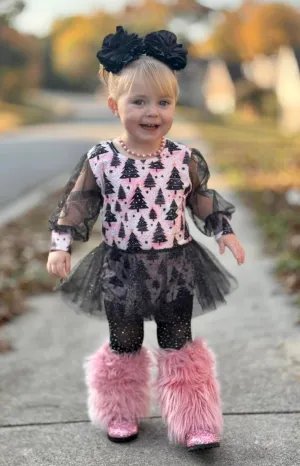 Trees Skirted Romper