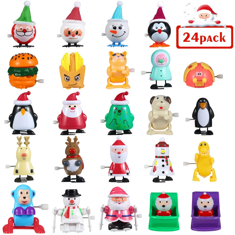 YIWA 24pcs Wind-up Toys Set Assorted Toys for Kids