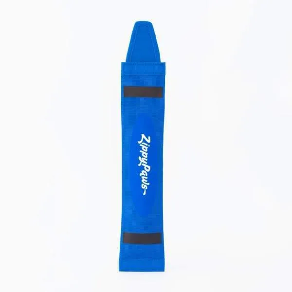 ZippyPaws Firehose Crayon (Red/Blue) Dog Toy