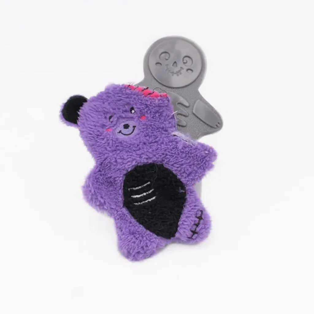 Zippypaws Halloween Bonez Zombie Bear Toy For Dogs